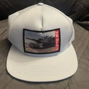 Supreme White Cap with Tank Graphic